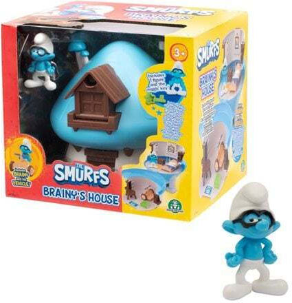 Giochi Preziosi The Magic Mushroom House with Magic Key Smurfs for 3+ Years 15cm (Miscellaneous Designs)