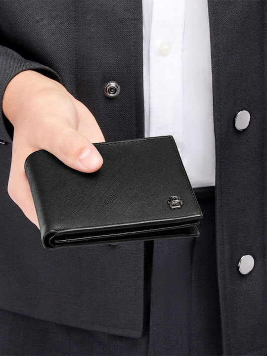 Leather Men's Wallet Classic Black