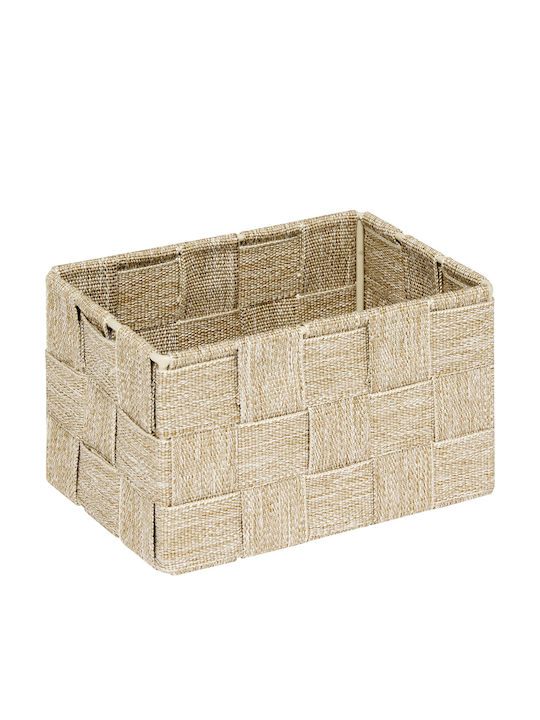 5Five Storage Basket Fabric Beige 3pcs