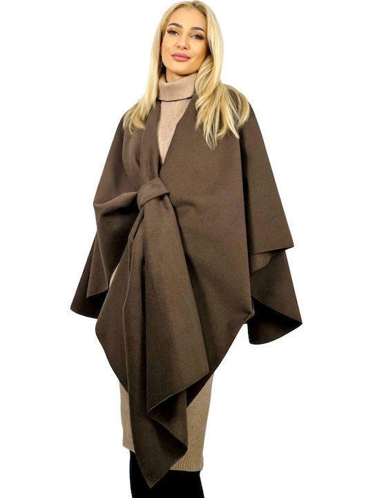 Damen Braun Cape Oversized