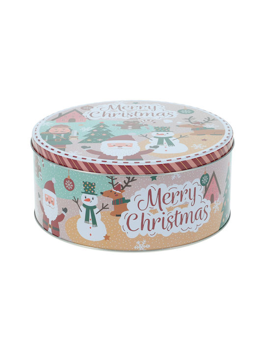 Marva Set Christmas Containers Metallic L20xW8.5xD13.5cm. 3pcs