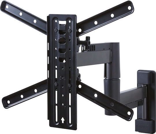 Universal Extendable Wall Tv Mount Sanus 66-140 Cm Black