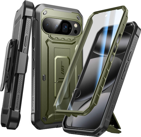 Supcase Full Body Case Pixel 10 Pro Supcase Unicorn Beetle Pro Series Kickstand Khaki