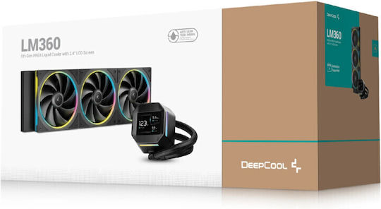 Deepcool LM360 CPU Cooling Fan with RGB for AM4/AM5/1200/1700 Socket