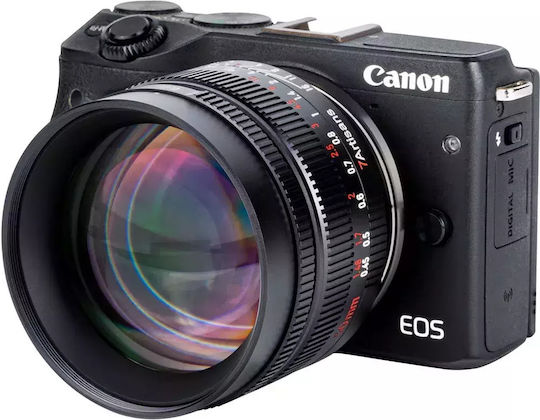 7artisans Crop Φωτογραφικός Φακός Photoelectric 50mm F/0.95 Σταθερός για Fujifilm X Mount Black