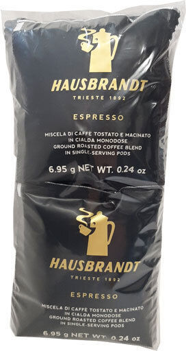 Hausbrandt Κάψουλες Espresso Συμβατές με Μηχανή E.S.E. Pod 18caps