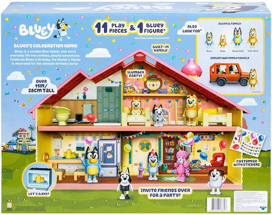 Giochi Preziosi Bluey - Το Σπίτι Της Μπλούι - Ωρα Για Πάρτι Bluey για 3+ Ετών