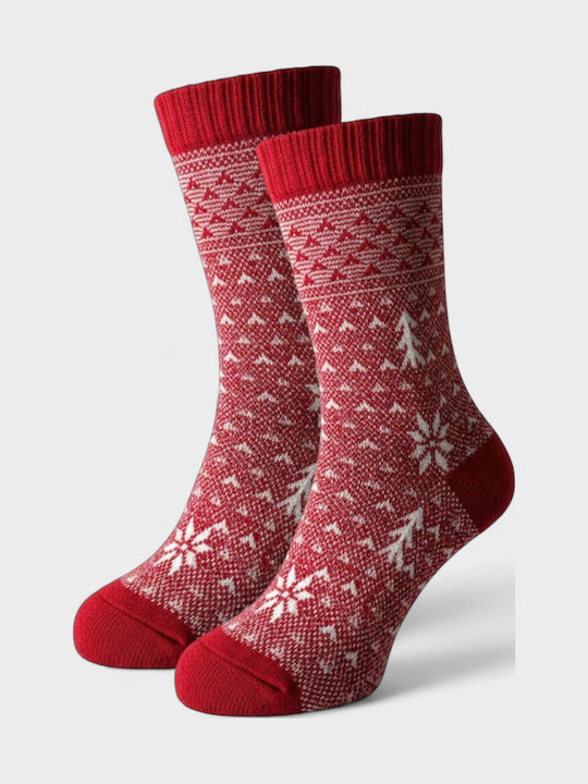 Pro Socks Γυναικείες Κάλτσες Κόκκινο