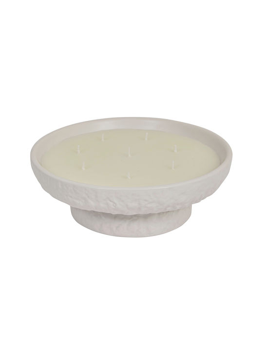Aromatic Candle Stony In White Jar 400gr
