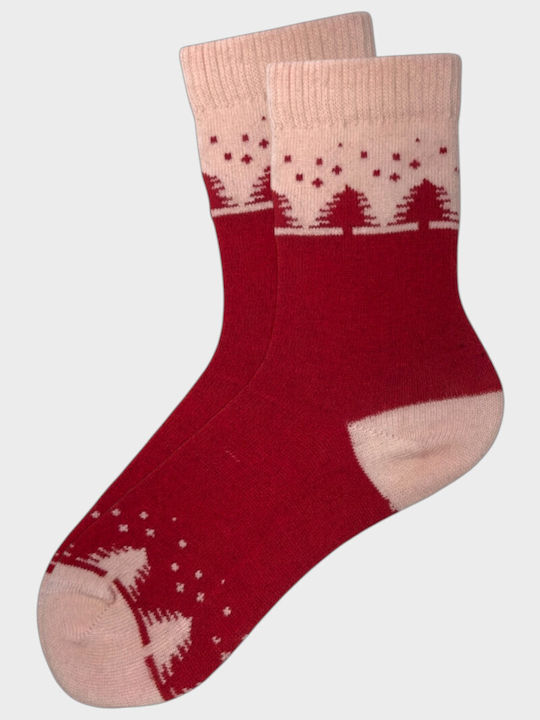 Pro Socks Γυναικείες Κάλτσες Κόκκινες