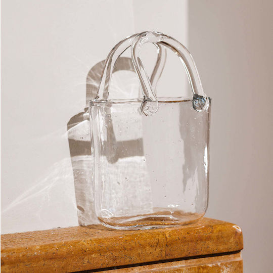 Koart Διακοσμητικό Βάζο Glas Transparent 1Stück
