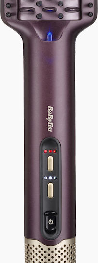 Babyliss Air Power Smooth Keramik Elektrische Haarbürste mit Luft für Haarglättung und Locken 900W