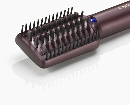 Babyliss Air Power Smooth Keramik Elektrische Haarbürste mit Luft für Haarglättung und Locken 900W