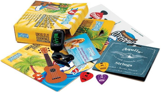 Set Ukulele Pro Mk1trd Pro Mahalo Cu Acordor Corzi Panse Ghid Stickere E-book