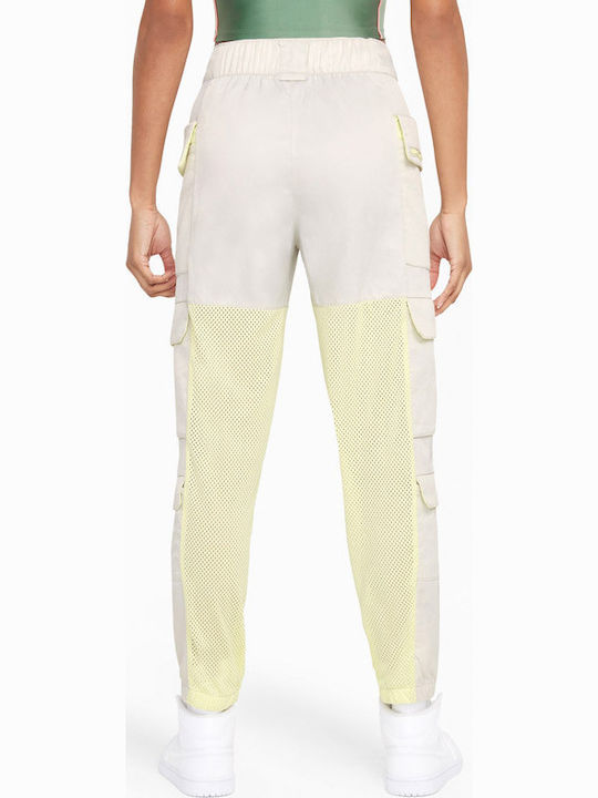 Heatwave Utility Damen Stoff Cargo Hose Beige