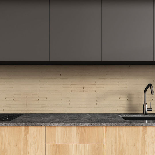 Διακοσμητικό Αυτοκόλλητο Πλακάκι 58x28 A-s Cary Stone 212918 Polyresin
