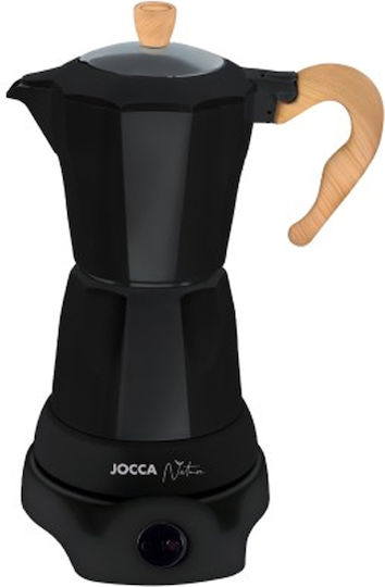 Electric Stovetop Espresso Pot Negru