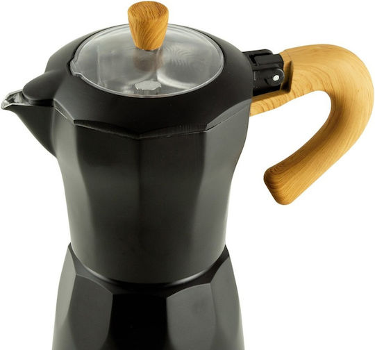 Electric Stovetop Espresso Pot Negru