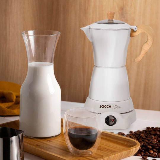 Elektrisch Espresso-Kanne Weiß