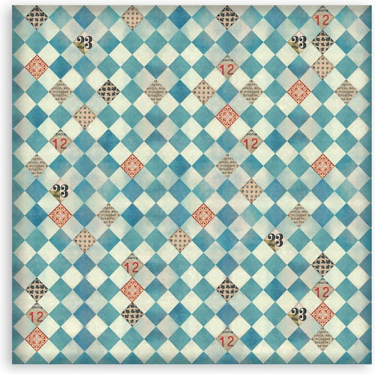 Scrapbooking Supplies Papers 10 Pieces 30.5×30.5cm Stamperia Furry Friends Backgrounds