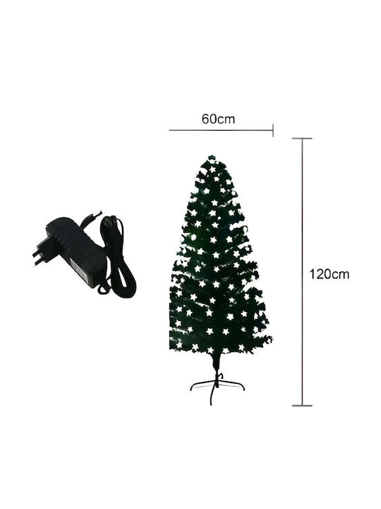 Christmas Tree Deluxe Decorated 120cm with 140 Branches and with LED Lighting