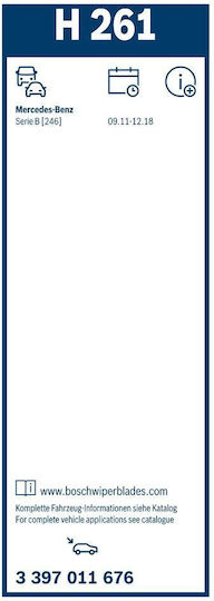 Bosch Back Car Wiper Blade