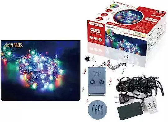 100 Λαμπάκια LED 8.5μ. RGB σε Σειρά