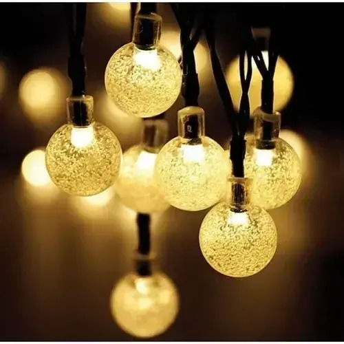 20 Lichter LED 5m. Warmes Weiß Solar in Zeichenfolge 1Stück 20 Lichter LED 5m. Warmes Weiß Solar in Zeichenfolge 1Stück