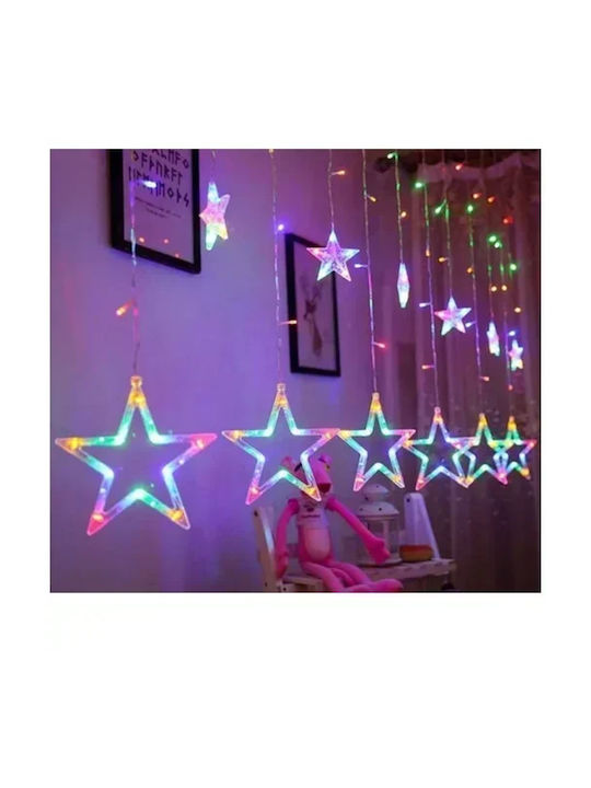 115 Lights LED 2m. x 150cm Multicolor type Curtain 1pcs