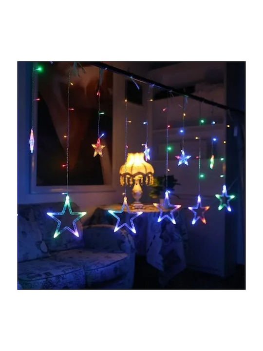 115 Lămpițe LED 2m. x 150buc Multicolore tip Perdea 1buc