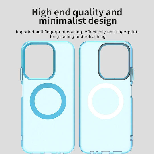 Techsuit Candycase Umschlag Rückseite Kunststoff / Silikon Blau (Redmi 15C 4G)