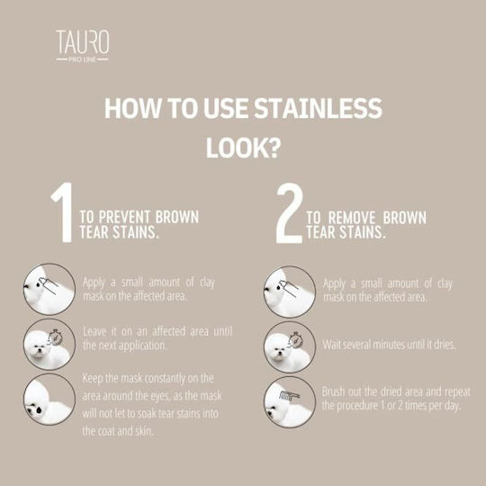 Stainless Look Глинена Маска За Премахване На Петна Секреция На Сълзи 50ml