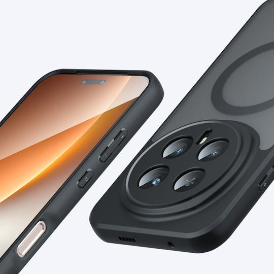 Techsuit Purefrost Umschlag Rückseite Silikon Schwarz (Honor Magic8 Pro)