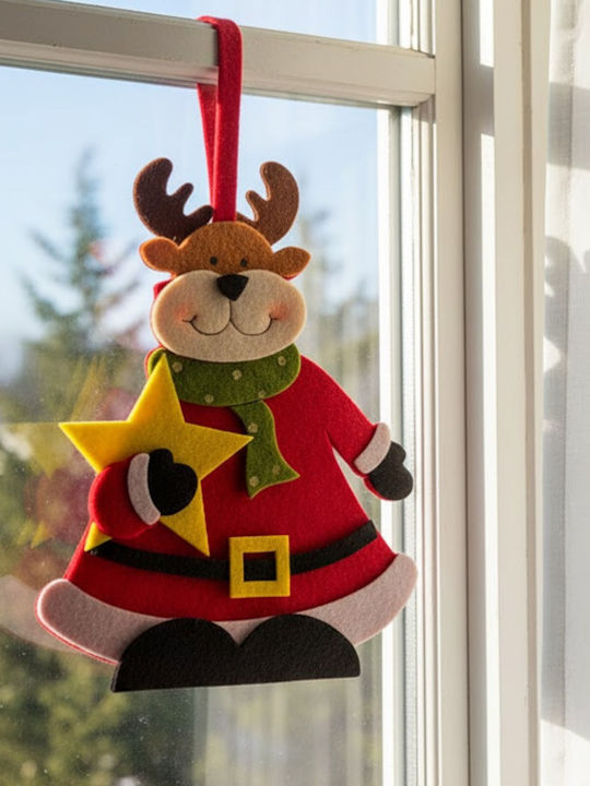 XMASfest Χριστουγεννιάτικη Φιγούρα Καλάθι Ύψους 16εκ.