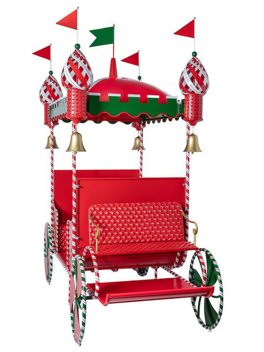 Iliadis Red Green Metal Car 265x120x280cm Decorative