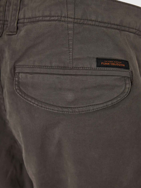 Παντελόνι Cargo σε Slim Εφαρμογή Dark Grey