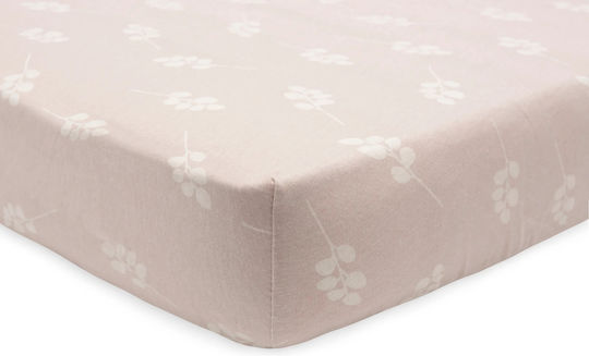 Jollein με Λάστιχο Ροζ 70x140εκ.