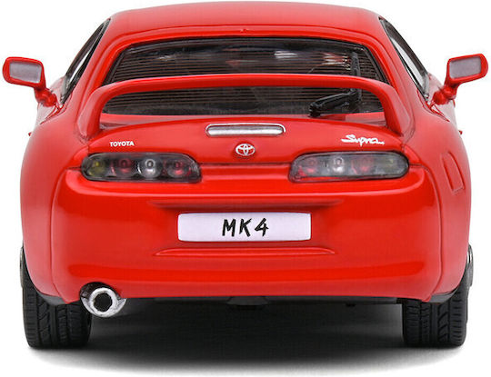 Solido Toyota Supra Φιγούρα Μοντελισμού Αυτοκίνητο Κόκκινη σε Κλίμακα 1:43
