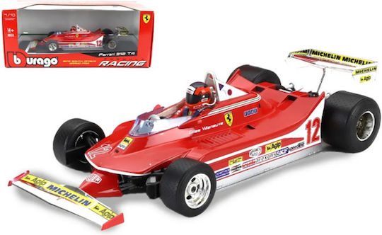 Formula 1 Ferrari Ferrari 312 T4 G Villeneuve #12 Câștigător Africa de Sud Gp 1979 Scara 1/18 Model Diecast