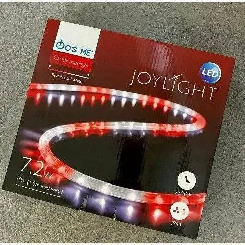 Christmas Light Tube Red Two-channel 220V 36 Light Bulbs 220m IP44