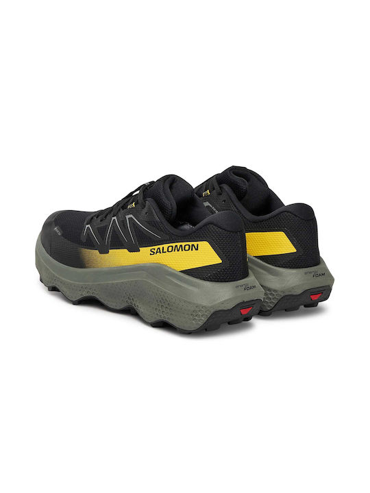 Ultra Flow 2 Herren Sportschuhe Trail Running Wasserdicht mit Gore-Tex-Membran Schwarz