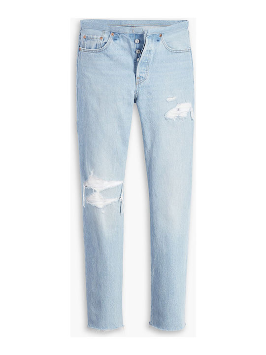 501® Γυναικείο Jean Παντελόνι με Σκισίματα
