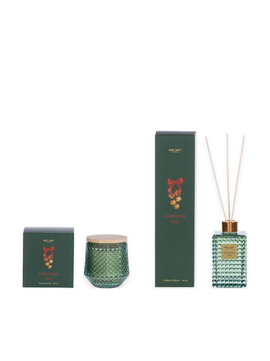 Nef-Nef Homeware Christmas Tree Christmas Green Candle