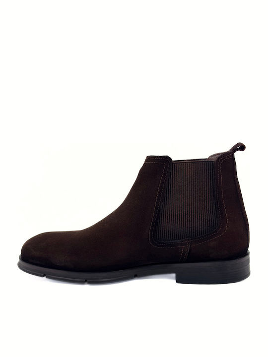 Leather Brown Chelsea Boots