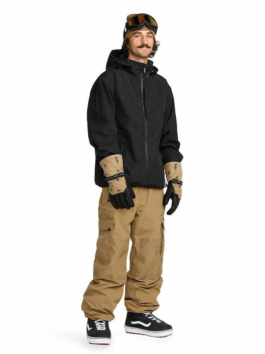 Volcom Longo Men's Gore-Tex Ski & Snowboard Jacket Black G0652603-BLK