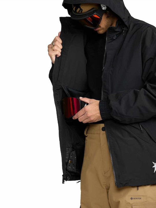 Volcom Longo Men's Gore-Tex Ski & Snowboard Jacket Black G0652603-BLK