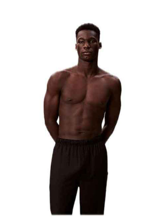 Calvin Klein Χειμερινή Ανδρική Πιτζάμα Μαύρο