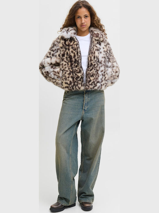 Women's Long Fur Brown