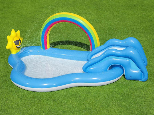 Bestway Children's Swimming Pool 170lt Inflatable 257x145x91cm Light Blue