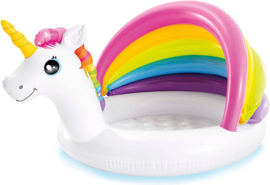 Intex Unicorn Piscină Pentru Copii Rotundă Gonflabilă 45lt 127x69cm